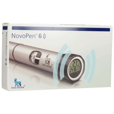 NOVOPEN 6 Injektionsgerät silber