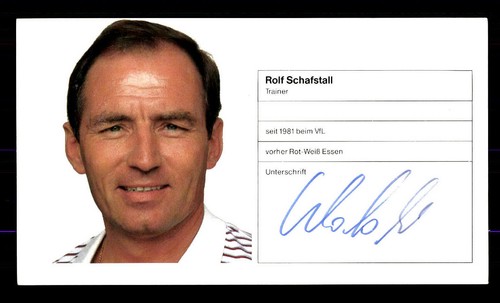 Rolf schafstall vfl - schafstall, bochum