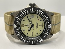 ZODIAC DIVER 200M AUTOMATIK AUTO PRODUKT TITAN GEHÄUSE SWISS MADE !!UNIKAT!!