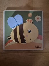 Holzpuzzle Biene Eichhorn