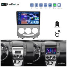 4+64GB Android 15 Autoradio Für Mazda 5 CR19 2005-2010 Carplay GPS FM WIFI +KAM