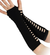 Lange Kostümhandschuhe 80er