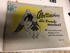 Wollsachen die Freude machen - Strickheft 1946 Hans Enz, Frankfurt am Main