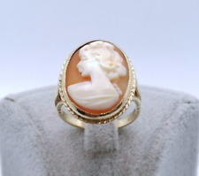 Vintage 1976 Gold Gemme Damenring - 375er 9 Karat Goldring - London 