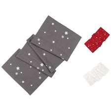 SANDER Skyla Tischläufer Läufer Tischband Tischwäsche Glanzstickerei Loft