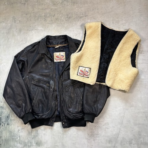 Vintage chevignon lederjacke - vintage,