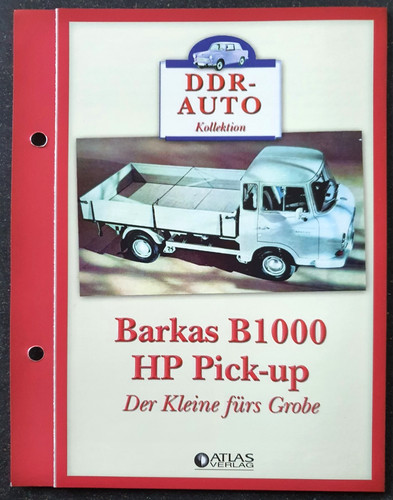 Atlas ddr auto barkas 1000 - auto,