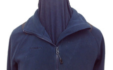 Mammut S superleichte Fleece Outdoor Jacke Dunkelblau Midlayer Polartec