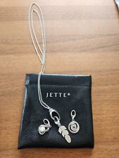 Jette Damenkette mit 3 Anhängern – edles Design, Silber