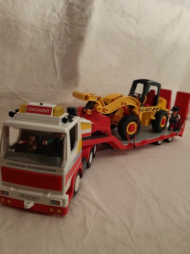 Playmobil lkw tieflader mit - /tieflader,