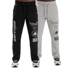 Gorilla Wear Colorado Sweatpants Trainingshose Fitness Gym Wear Schwarz Grau