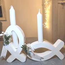 Tischdeko Fische Kommunion