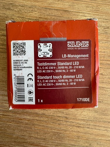 Jung tastdimmer standard led - jung,