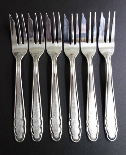 Vintage kuchengabeln - vintage, 6x