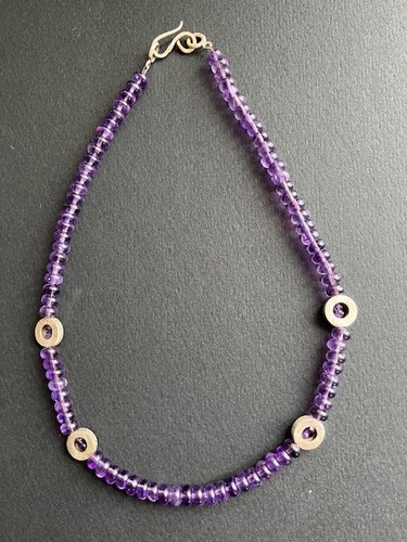 Amethystkette mit
