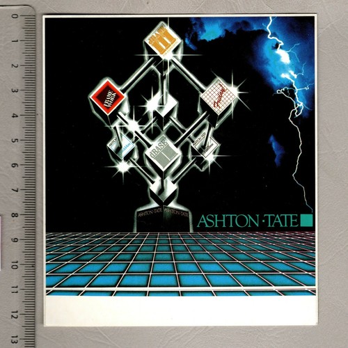 Aufkleber sticker ashton tate - aufkleber/sticker,