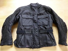Gepflegte Textil-Leder-Motorradjacke v. Polo „Mohawk“ für Damen, Gr. L/42