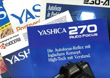 YASHICA Prospekt 270AF / ELECTRO 35GSN / MG-1 / 230-AF Kamera Broschüre (Y5506