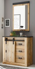 Garderobe set teilig used - garderobe,