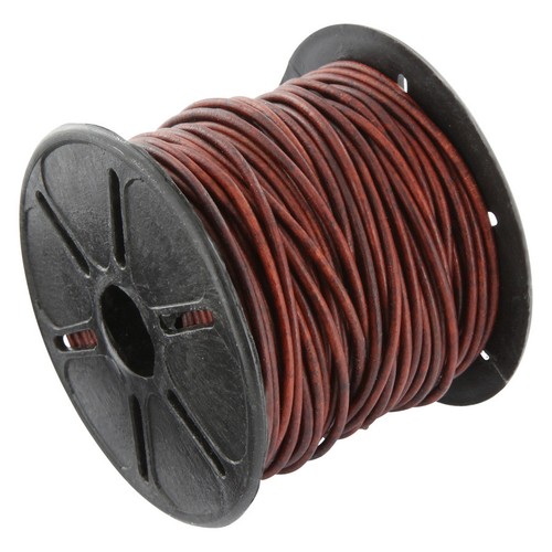 Lederband rund 2mm - , lederschnur