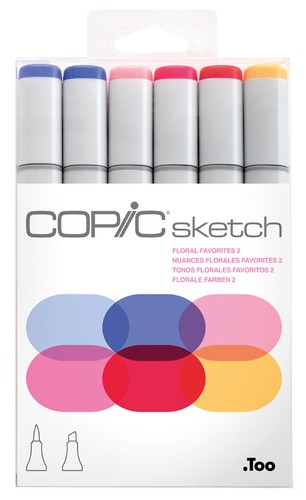 Copic marker sketch 6er - copic,