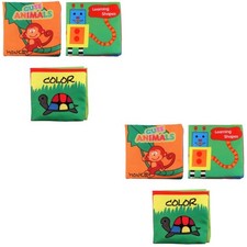  6 stücke baby bücher berühren fühle tuch buch vorschule frühe pädagogische