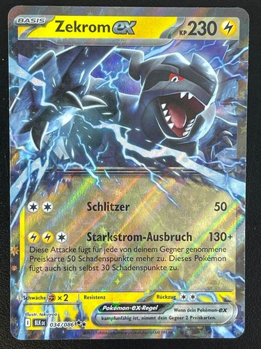 Zekrom 034 086 - zekrom, ex