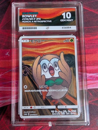Pokémon karte rowlett - karte,