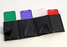 Hanimex Filter Set für Blitz TZ3-36 mit WW-Streuscheibe 3Farbfilter Etui