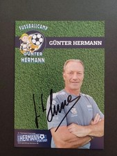 Günter Hermann Werder Bremen Hannover 96 Wattenscheid Autogrammkarte signiert 