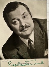 Ekkehard Fritsch +1987 signiert TV Dalli Dalli Original Unterschrift Autogramm