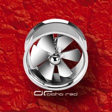 »»» SPINNING WHEEL TUNNEL OHRPIERCING beweglicher PROPELLER 8 mm 1718