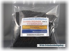 Aktivkohle Filterkohle Meerwasser geeignet Ø 3mm 1Liter