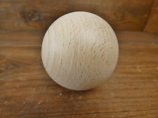 5 Holzkugeln Buche massiv ohne Bohrung Ø 70 mm Kugel Holzkugel Massivholzkugel