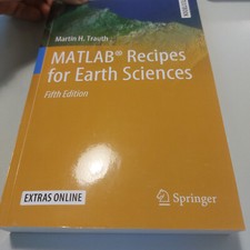 MATLAB Recipes for Earth