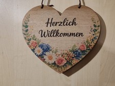 Herzlich Willkommen Schild