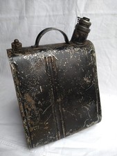 Dreieck Kanister klein Benzinkanister Oldtimer alt Blechkanister PKW Motorrad 