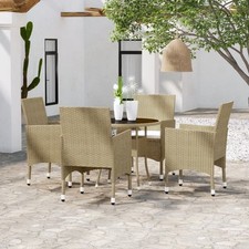 Gartenmöbel 5tlg. Poly Rattan