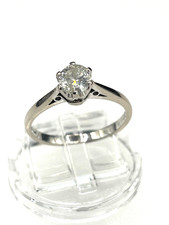 18kt Weißgold 0,50ct Diamant