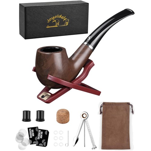 Tabakpfeife raucher ebonit set - ebonit,