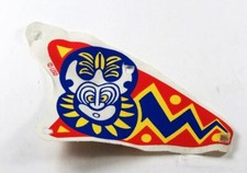 LEGO® Schiffs Segel Sail Schiff Beisegel Weiß Rot Ureinwohner Inka Fahne Banner