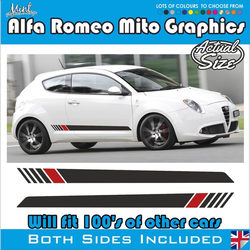 Alfa romeo mito - mito, seitenstreifen