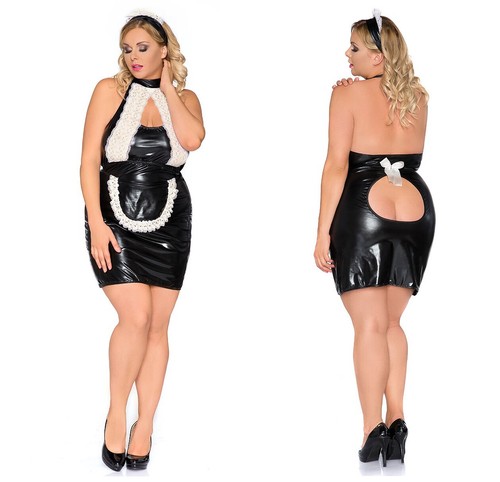 Andalea wetlook kleid - andalea,