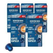 Tchibo Eduscho Vorratsbox Lungo Kräftig Kaffeekapseln, 100 Stück