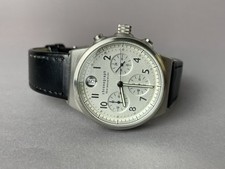 Opel Chronograph Herrenarmbanduhr – Edelstahlgehäuse 