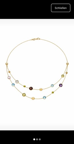 Gold 585 kette collier joba - gold,