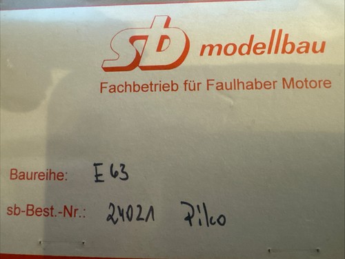 Modellbau motor baureihe - sb,