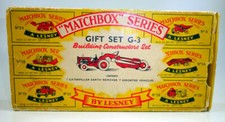 Matchbox Giftset G-3 "Building Constructors" Set 1961 leere Box