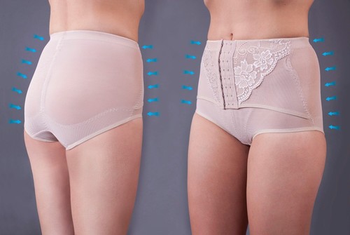 Verstellbarer miederslip mit - verstellbarer,