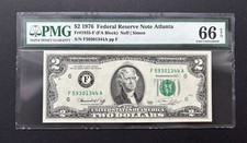 2 US Dolllar USA USD Banknote
